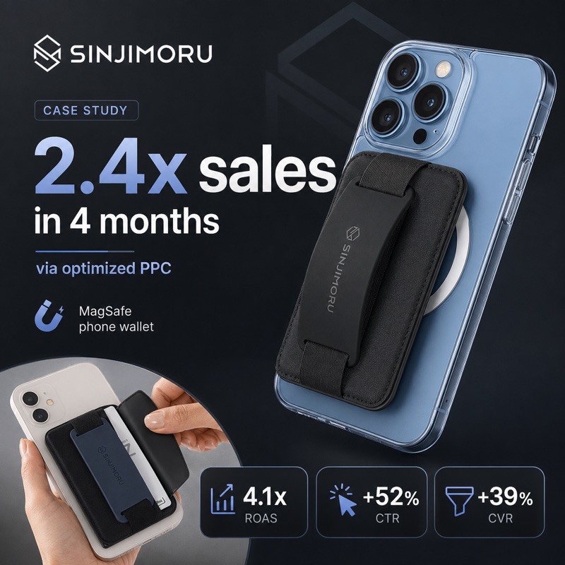 Sinjimouru — client result achieved with Advance Amazon and ListingLab